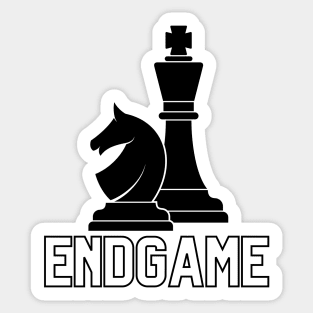 Chess Endgame Sticker